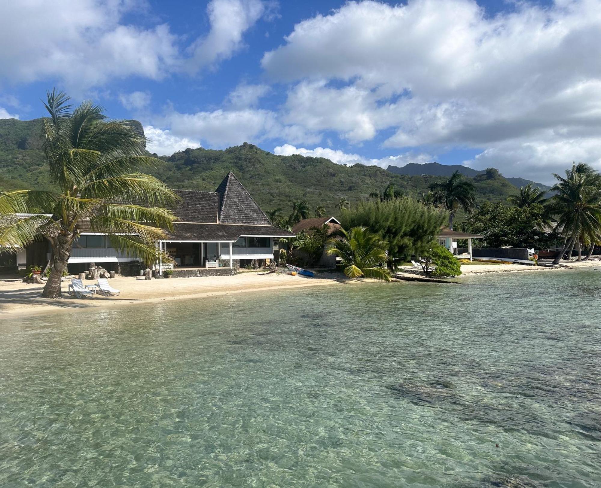 Chez Jay Moorea Beach House Villa Maharepa  Exterior foto