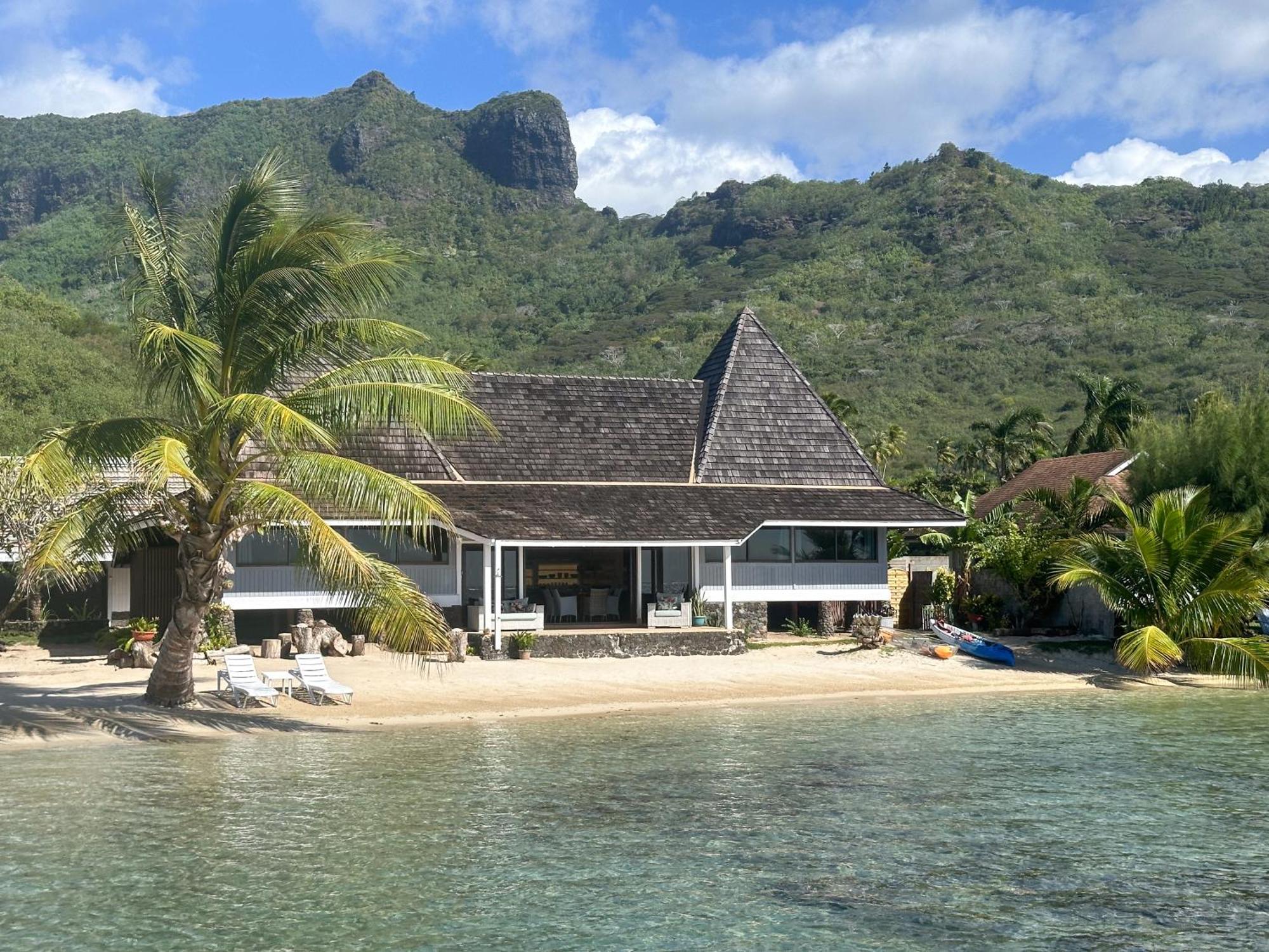 Chez Jay Moorea Beach House Villa Maharepa  Exterior foto